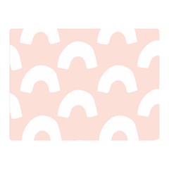 Donut Rainbows Beans Pink Double Sided Flano Blanket (mini)  by Mariart