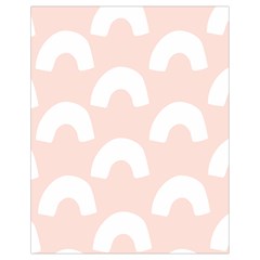 Donut Rainbows Beans Pink Drawstring Bag (small) by Mariart