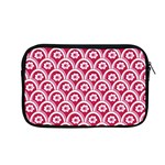 Botanical Gardens Sunflower Red White Circle Apple MacBook Pro 13  Zipper Case Front