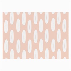 Donut Rainbows Beans White Pink Food Large Glasses Cloth (2-side) by Mariart