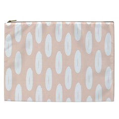 Donut Rainbows Beans White Pink Food Cosmetic Bag (xxl)  by Mariart