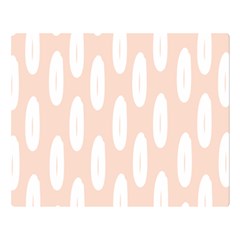 Donut Rainbows Beans White Pink Food Double Sided Flano Blanket (large)  by Mariart