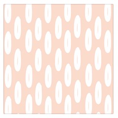 Donut Rainbows Beans White Pink Food Large Satin Scarf (square) by Mariart