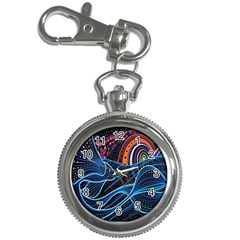 Fish Out Of Water Monster Space Rainbow Circle Polka Line Wave Chevron Star Key Chain Watches by Mariart