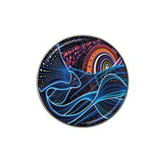 Fish Out Of Water Monster Space Rainbow Circle Polka Line Wave Chevron Star Hat Clip Ball Marker by Mariart