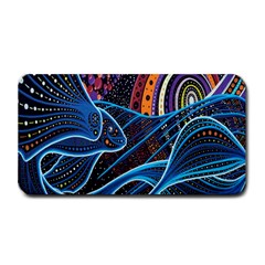 Fish Out Of Water Monster Space Rainbow Circle Polka Line Wave Chevron Star Medium Bar Mats