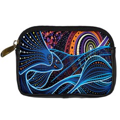 Fish Out Of Water Monster Space Rainbow Circle Polka Line Wave Chevron Star Digital Camera Cases by Mariart