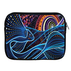 Fish Out Of Water Monster Space Rainbow Circle Polka Line Wave Chevron Star Apple iPad 2/3/4 Zipper Cases