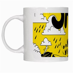 Have Meant  Tech Science Future Sad Yellow Street White Mugs by Mariart