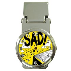 Have Meant  Tech Science Future Sad Yellow Street Money Clip Watches