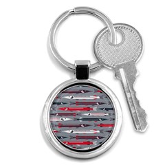 Fish Sea Beach Water Seaworld Animals Swim Key Chains (round) 