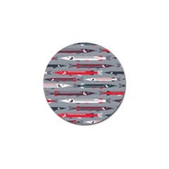 Fish Sea Beach Water Seaworld Animals Swim Golf Ball Marker