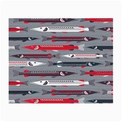 Fish Sea Beach Water Seaworld Animals Swim Small Glasses Cloth by Mariart