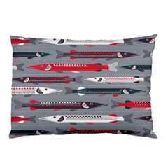 Fish Sea Beach Water Seaworld Animals Swim Pillow Case (two Sides) by Mariart