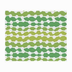 Polkadot Polka Circle Round Line Wave Chevron Waves Green White Small Glasses Cloth by Mariart