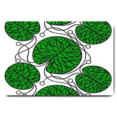 Leaf Green Large Doormat 