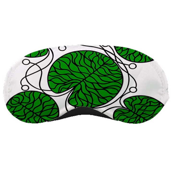 Leaf Green Sleeping Masks