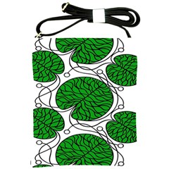 Leaf Green Shoulder Sling Bags