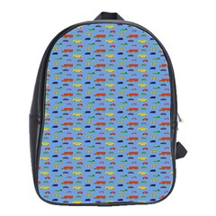 Miniature Car Buses Trucks School Buses School Bags(large)  by Mariart