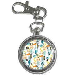 Pebbles Texture Mid Century Key Chain Watches by Mariart