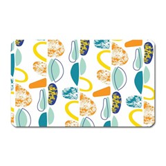 Pebbles Texture Mid Century Magnet (rectangular)