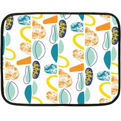 Pebbles Texture Mid Century Fleece Blanket (mini)