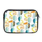 Pebbles Texture Mid Century Apple MacBook Pro 17  Zipper Case Front