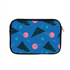 Seamless Triangle Circle Blue Waves Pink Apple Macbook Pro 15  Zipper Case