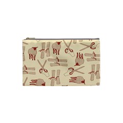 Sheep Goats Paper Scissors Cosmetic Bag (small)  by Mariart