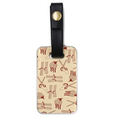 Sheep Goats Paper Scissors Luggage Tags (one Side) 