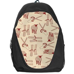 Sheep Goats Paper Scissors Backpack Bag