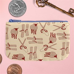 Sheep Goats Paper Scissors Large Coin Purse