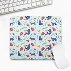 Redbubble Animals Cat Bird Flower Floral Leaf Fish Large Mousepads by Mariart