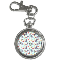 Redbubble Animals Cat Bird Flower Floral Leaf Fish Key Chain Watches by Mariart