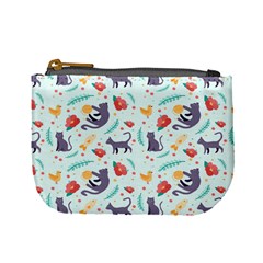 Redbubble Animals Cat Bird Flower Floral Leaf Fish Mini Coin Purses by Mariart