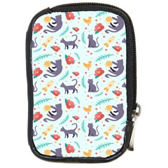 Redbubble Animals Cat Bird Flower Floral Leaf Fish Compact Camera Cases by Mariart