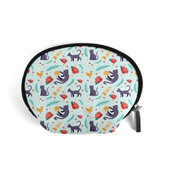 Redbubble Animals Cat Bird Flower Floral Leaf Fish Accessory Pouches (small) 