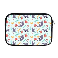 Redbubble Animals Cat Bird Flower Floral Leaf Fish Apple Macbook Pro 17  Zipper Case by Mariart