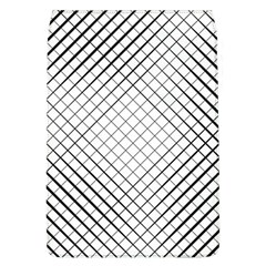 Simple Pattern Waves Plaid Black White Flap Covers (l)  by Mariart