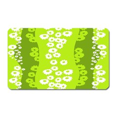 Sunflower Green Magnet (rectangular)