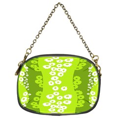 Sunflower Green Chain Purses (one Side)  by Mariart