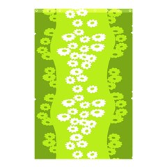 Sunflower Green Shower Curtain 48  X 72  (small)  by Mariart