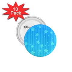 Star Blue Sky Space Line Vertical Light 1 75  Buttons (10 Pack) by Mariart