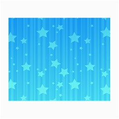 Star Blue Sky Space Line Vertical Light Small Glasses Cloth