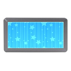 Star Blue Sky Space Line Vertical Light Memory Card Reader (mini) by Mariart