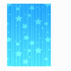 Star Blue Sky Space Line Vertical Light Large Garden Flag (two Sides) by Mariart