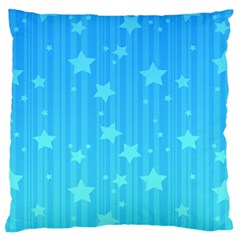 Star Blue Sky Space Line Vertical Light Standard Flano Cushion Case (one Side) by Mariart