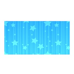 Star Blue Sky Space Line Vertical Light Satin Wrap by Mariart