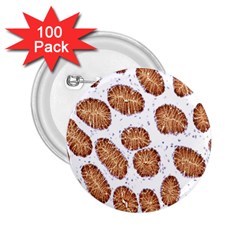 Formalin Paraffin Human Stomach Stained Bacteria Brown 2 25  Buttons (100 Pack) 