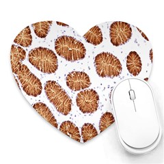 Formalin Paraffin Human Stomach Stained Bacteria Brown Heart Mousepads by Mariart